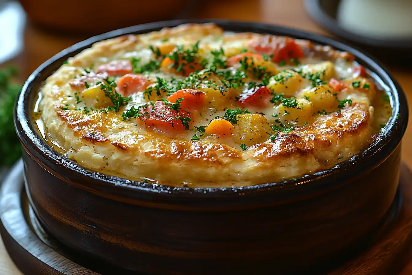 Chicken Pot Pie Casserole