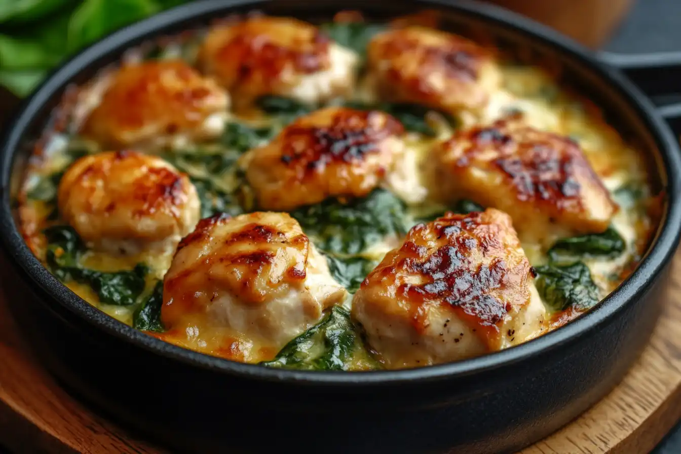 Chicken and Spinach Casserole