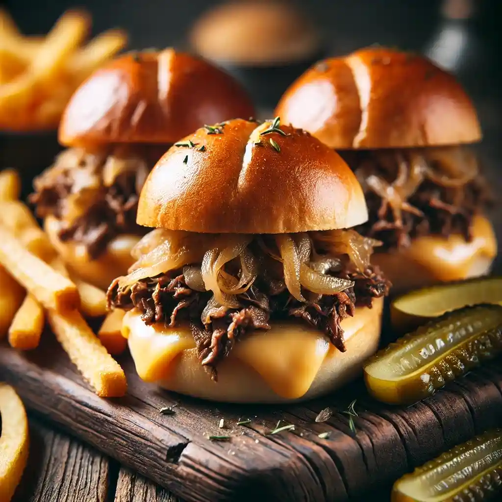 Cheesesteak Sliders