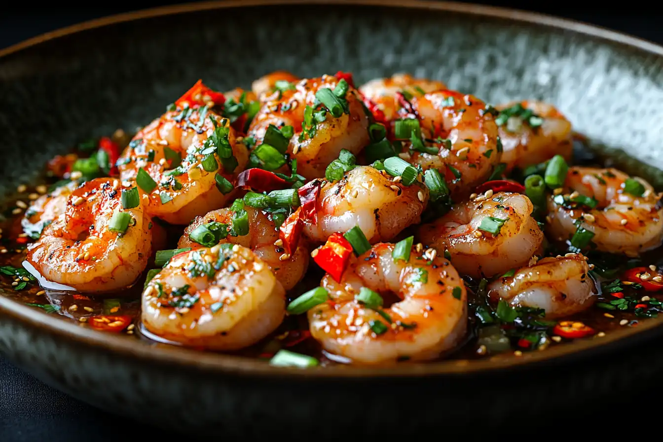 Authentic Szechuan Shrimp