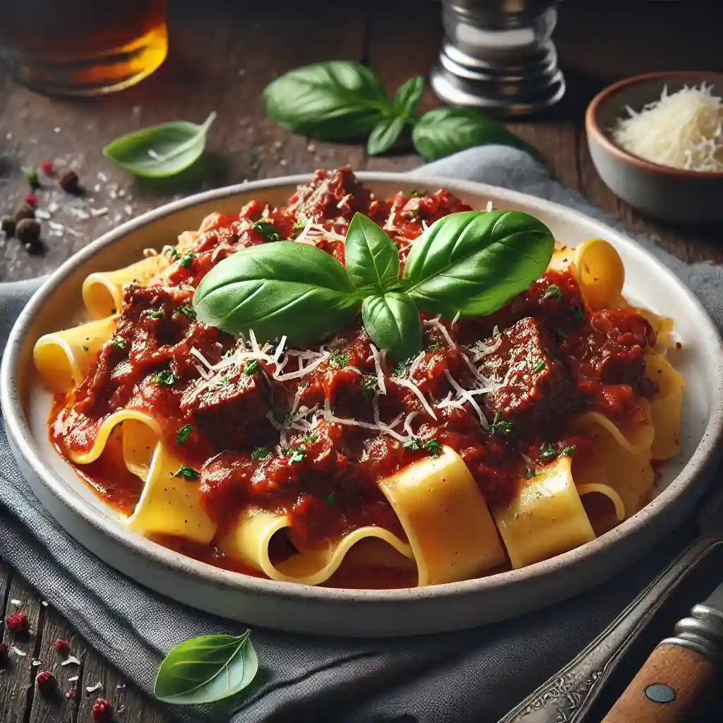 Slow-Cooked Beef Ragu: