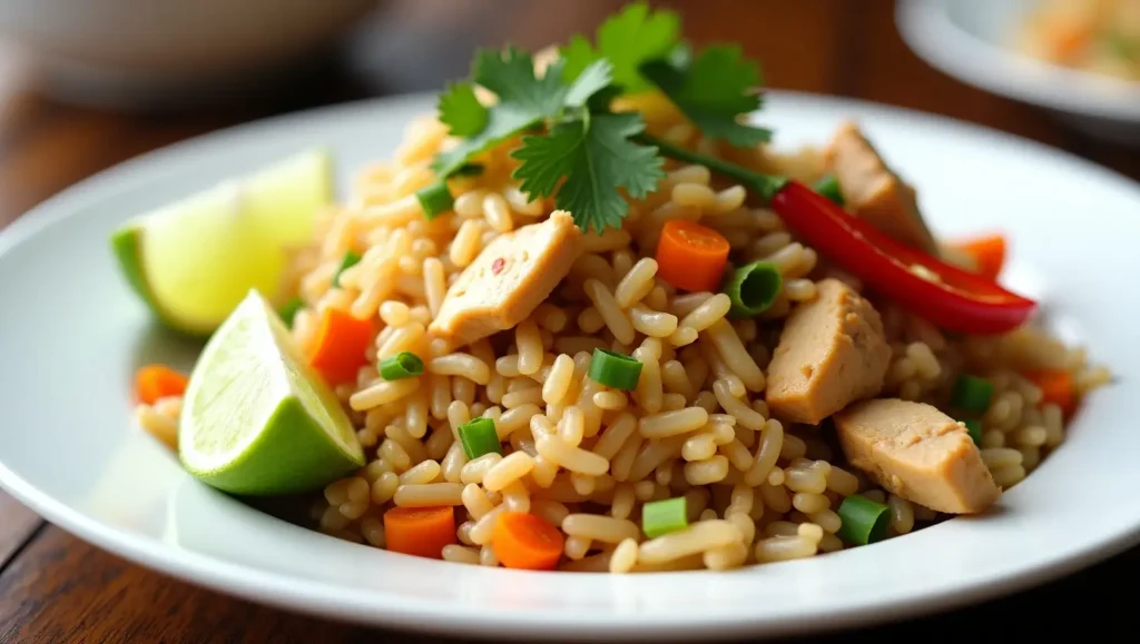 Thai-Style Chicken Fried Rice
