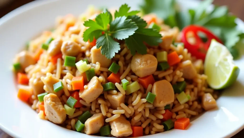 Thai-Style Chicken Fried Rice