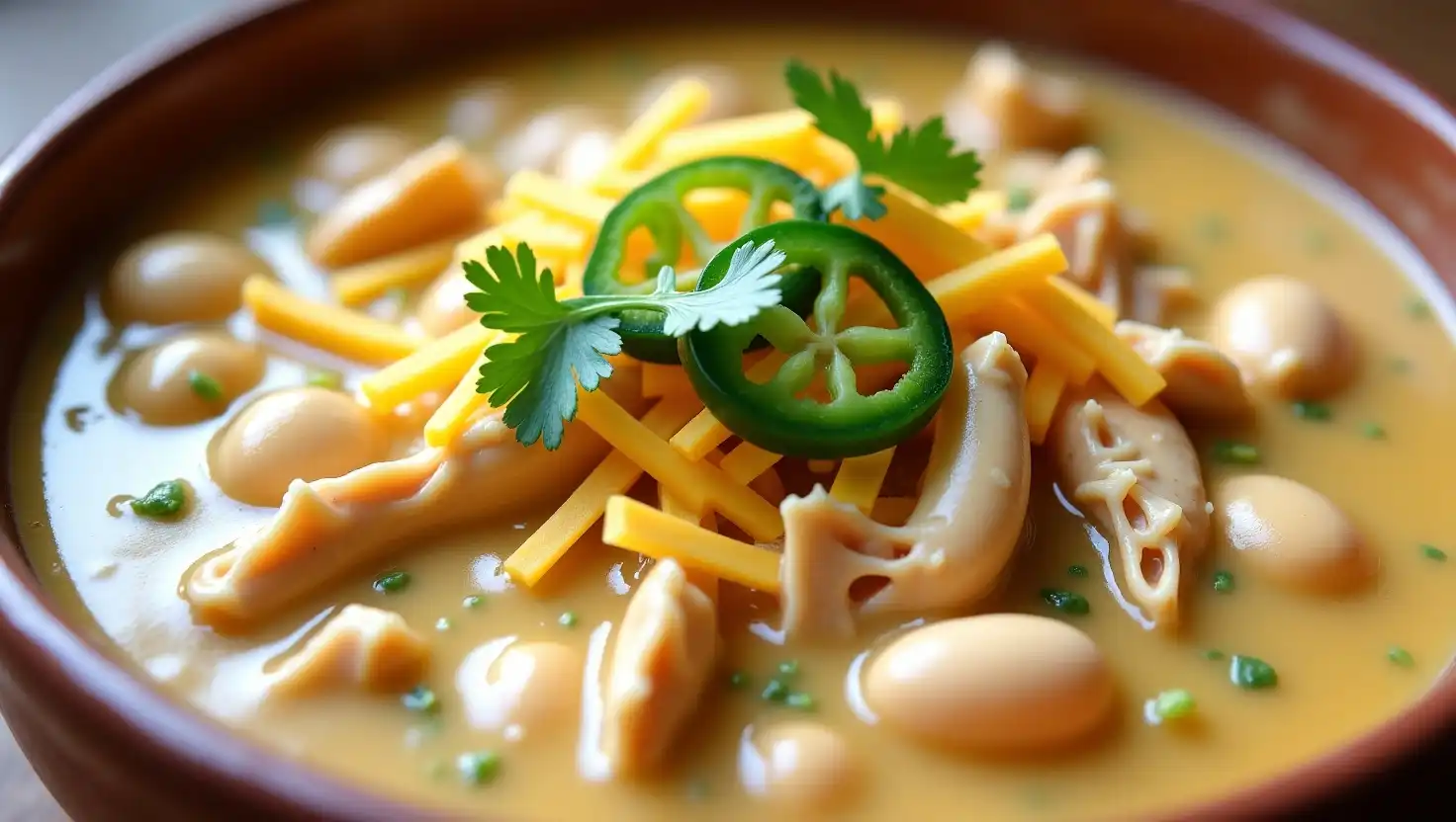 Creamy White Chicken Chili