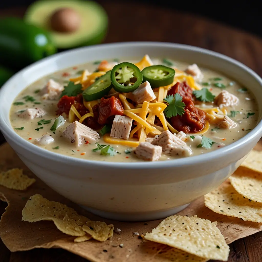 Creamy White Chicken Chili