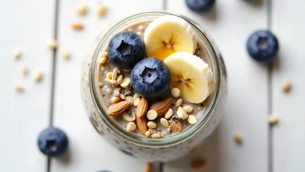 Overnight Oats with Chia Seeds