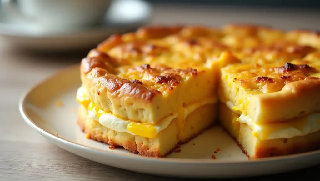 Fluffy Egg Strata