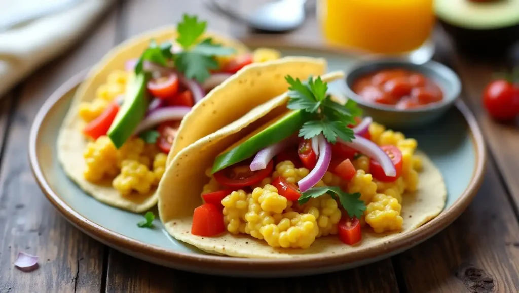 Veggie Breakfast Tacos